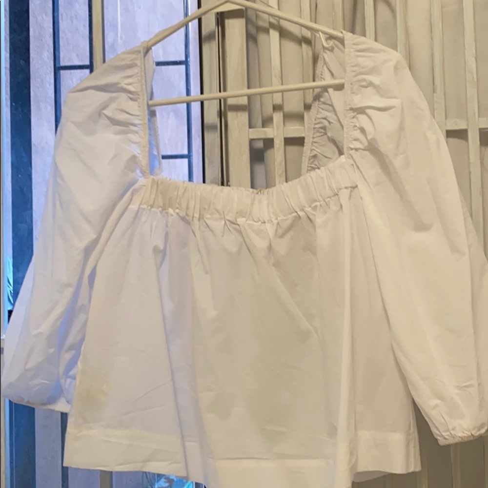 Mango puff sleep blouse
